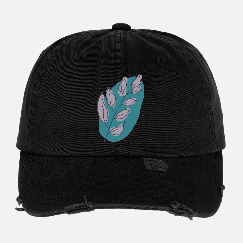 Feuilles Casquette vintage effet usé Flexfit