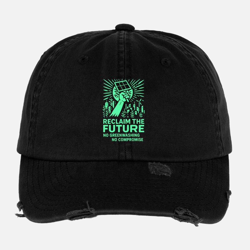 Reclaim the Future Flexfit Vintage Destroyed Cap