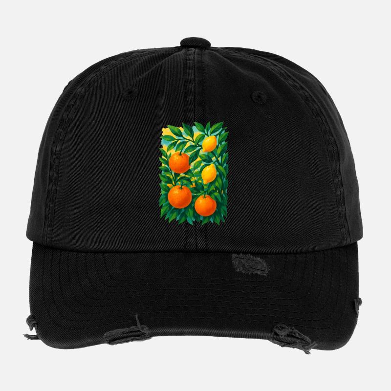 Der Traum von Zitrushainen Flexfit Vintage Destroyed Cap