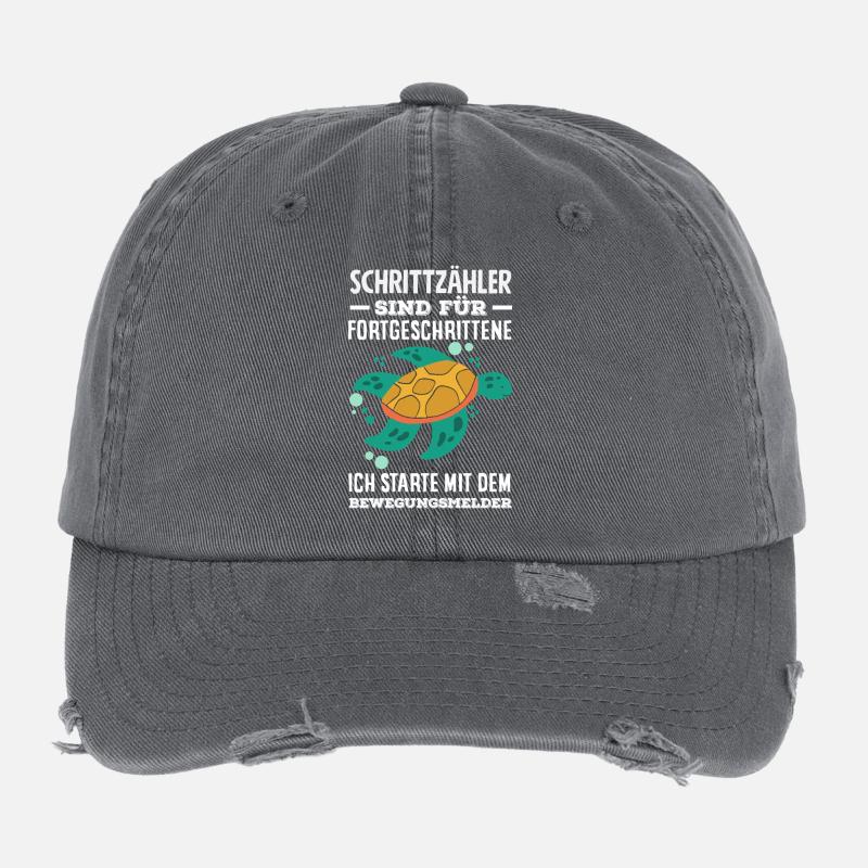 Podomètre? J’utilise le détecteur de mouvement Casquette vintage effet usé Flexfit