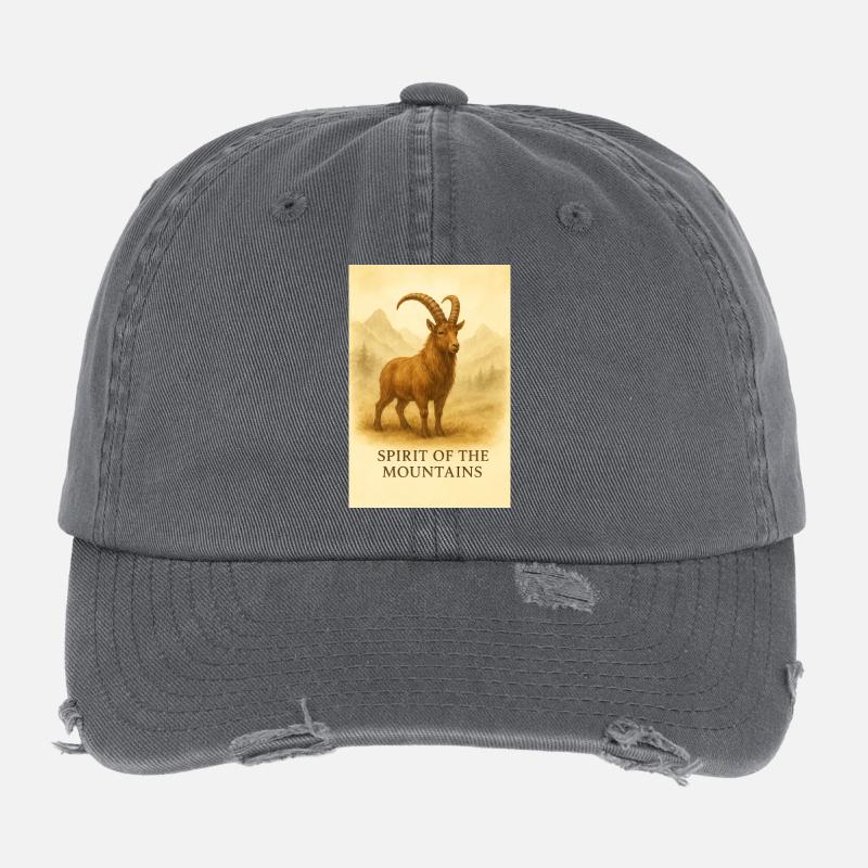 Der Geist der Berge Flexfit Vintage Destroyed Cap