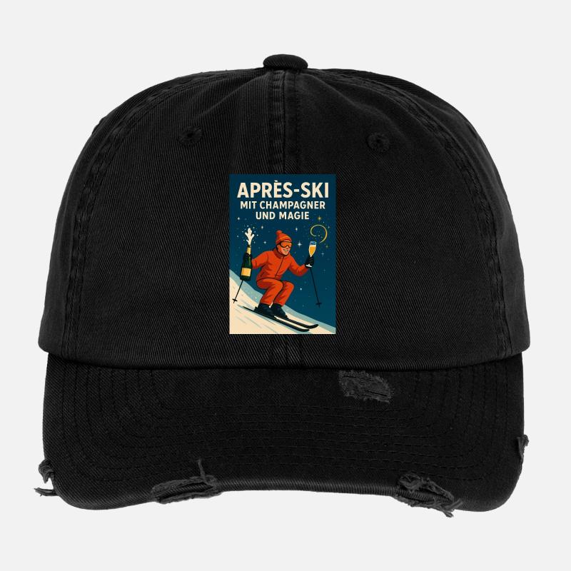 Magie après-ski Casquette vintage effet usé Flexfit