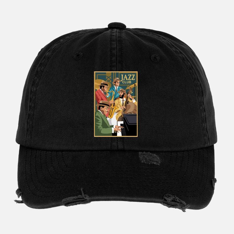 Jazzclub Flexfit Vintage Destroyed Cap