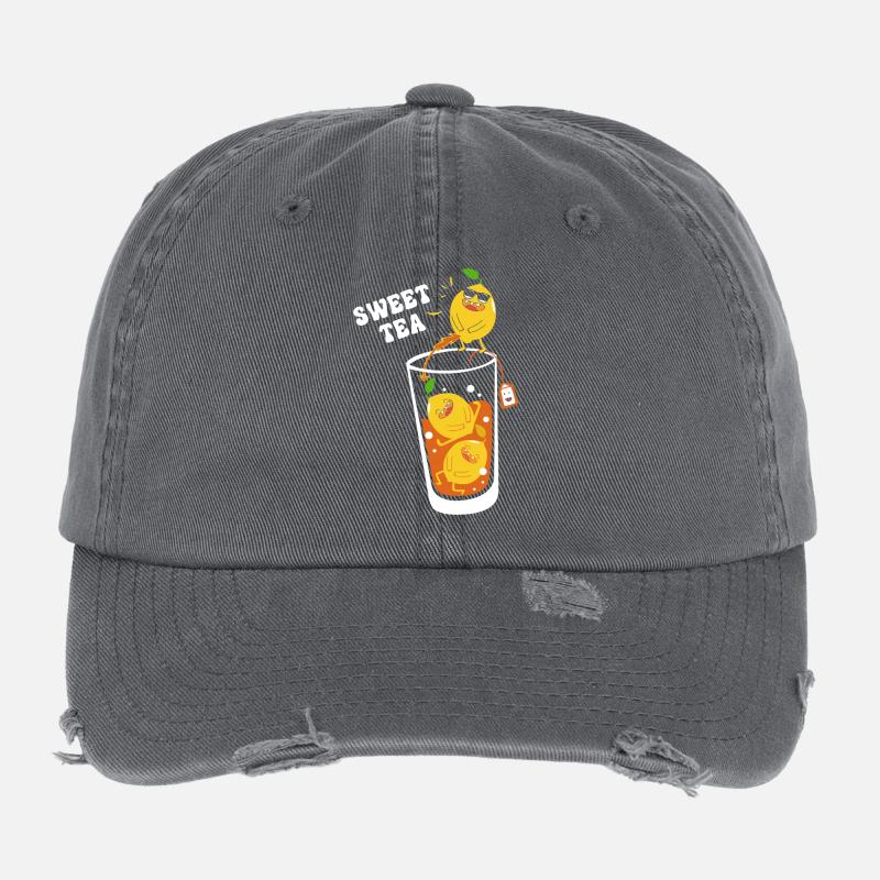 Chai Tee Sweet Tea Flexfit Vintage Destroyed Cap
