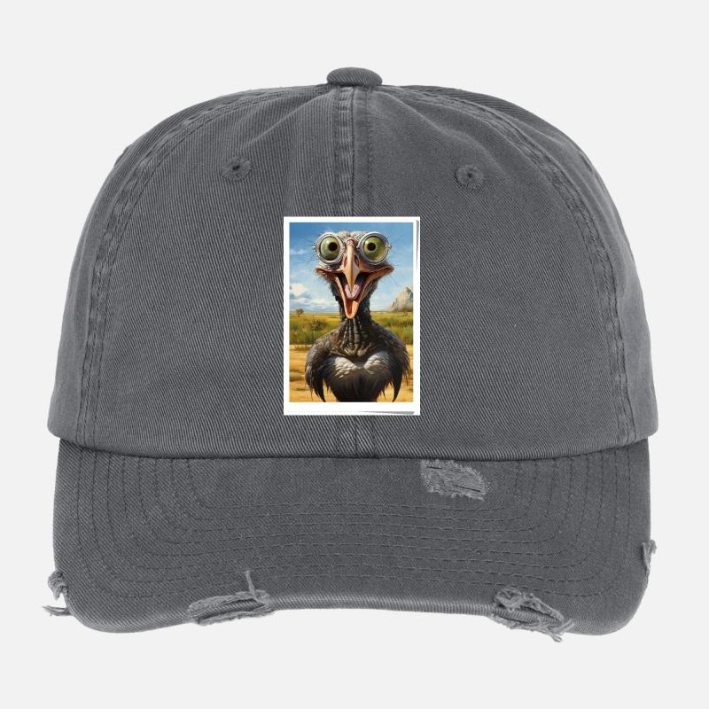 Drôle de bouquet dans le désert Casquette vintage effet usé Flexfit