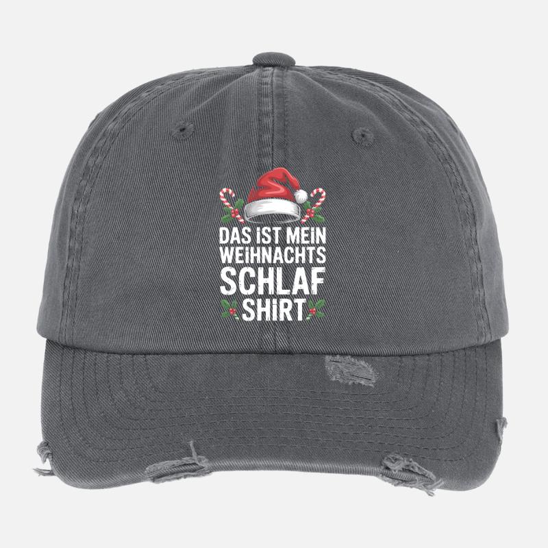 Mon t-shirt de nuit de Noël Casquette vintage effet usé Flexfit