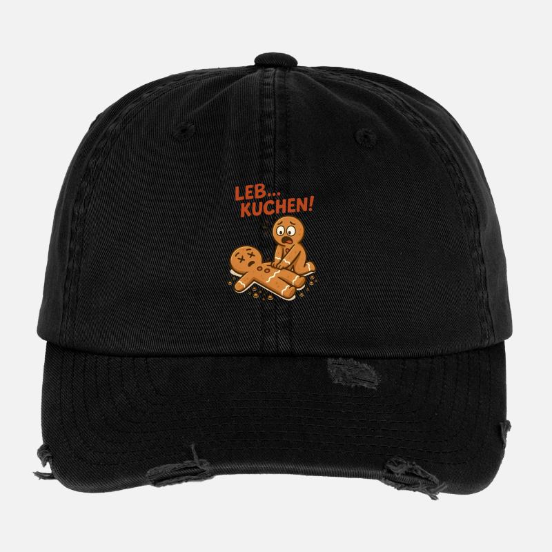 Lebkuchen Gingerbread Flexfit Vintage Destroyed Cap