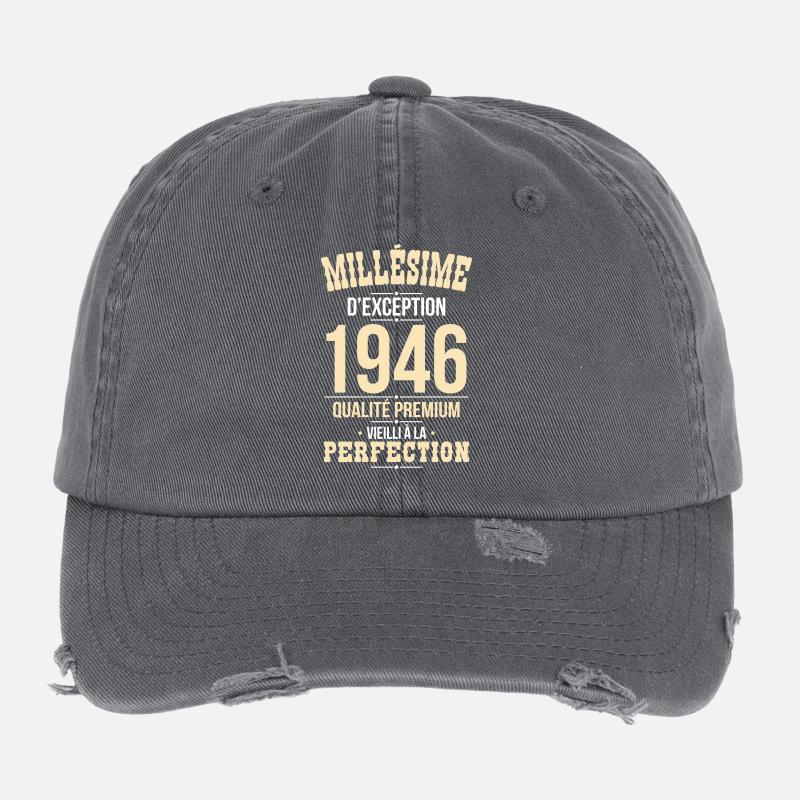 1946 – Exceptional vintage – Premium quality Flexfit Vintage Destroyed Cap