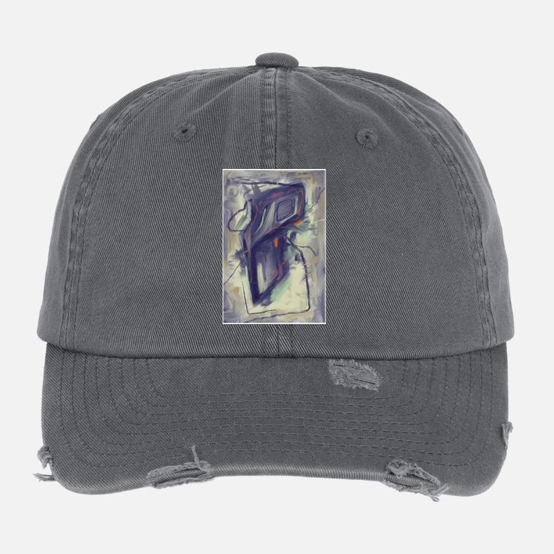 Saturnalia Casquette vintage effet usé Flexfit