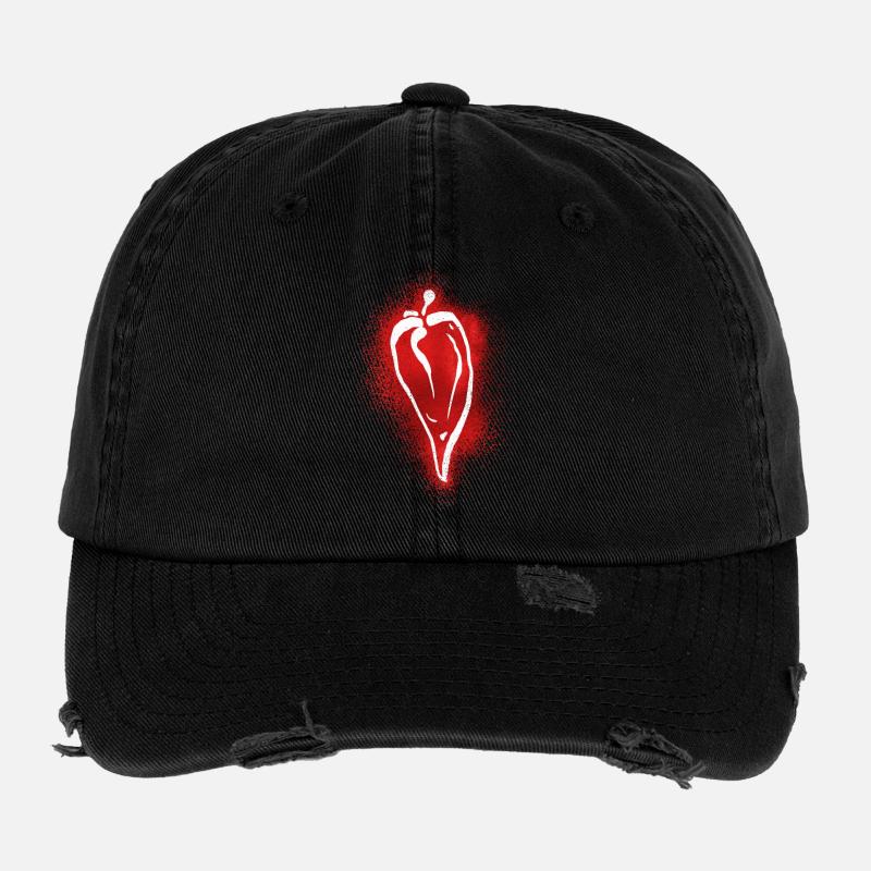 Red Hot Chilli Pepper Flexfit Vintage Destroyed Cap