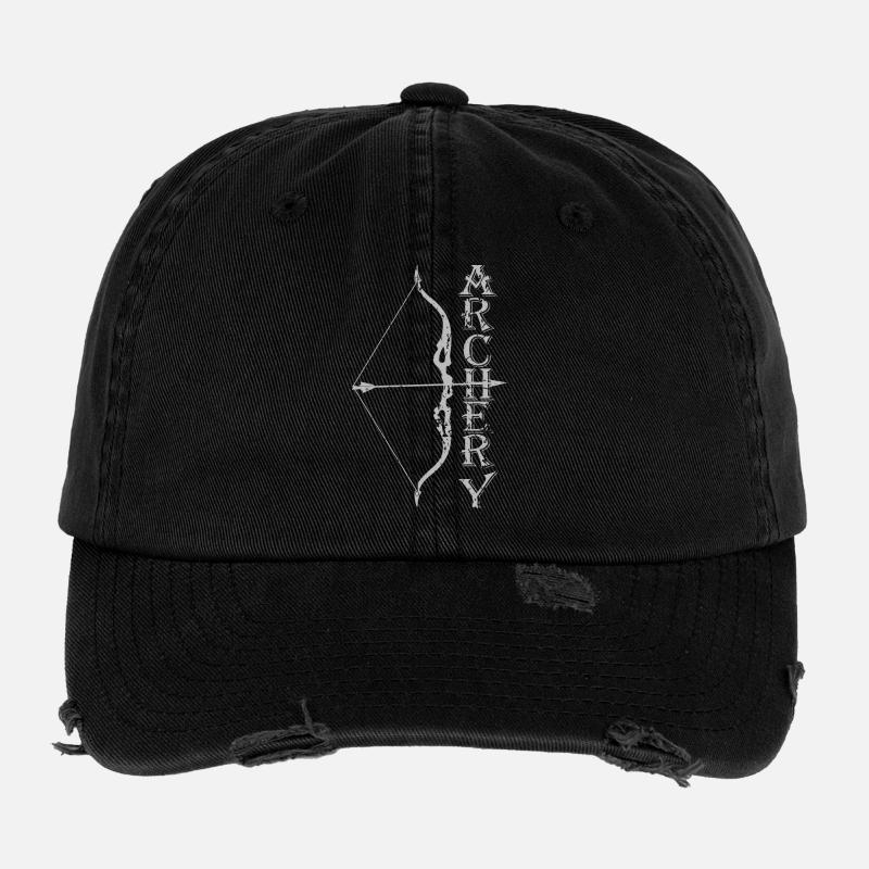 Archery, Archery, Archery Flexfit Vintage Destroyed Cap