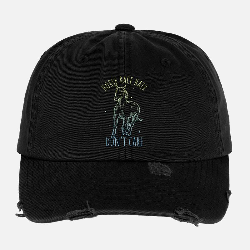 Pferde Design Flexfit Vintage Destroyed Cap