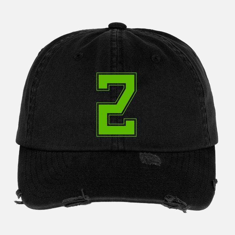 Z2 - Flexfit Vintage Destroyed Cap - black