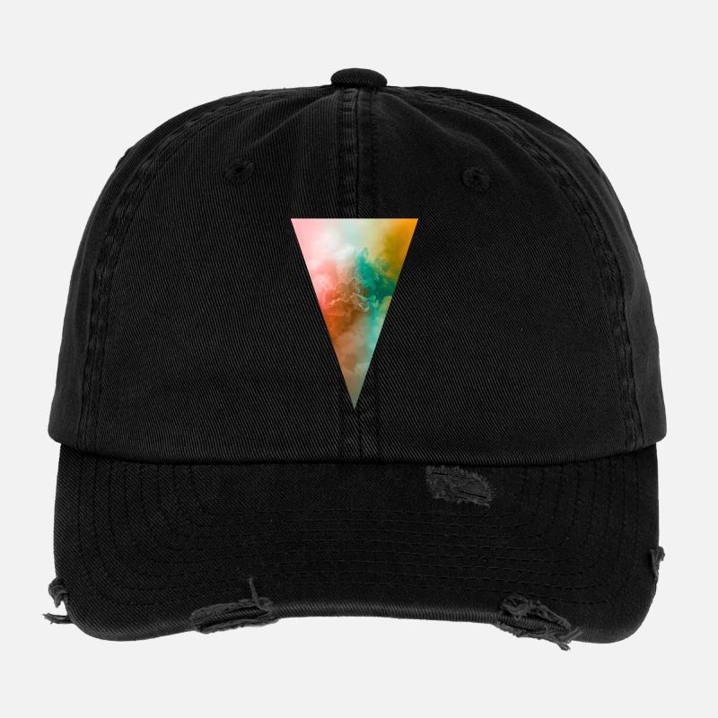 Brume de nuage de jacaranda Casquette vintage effet usé Flexfit