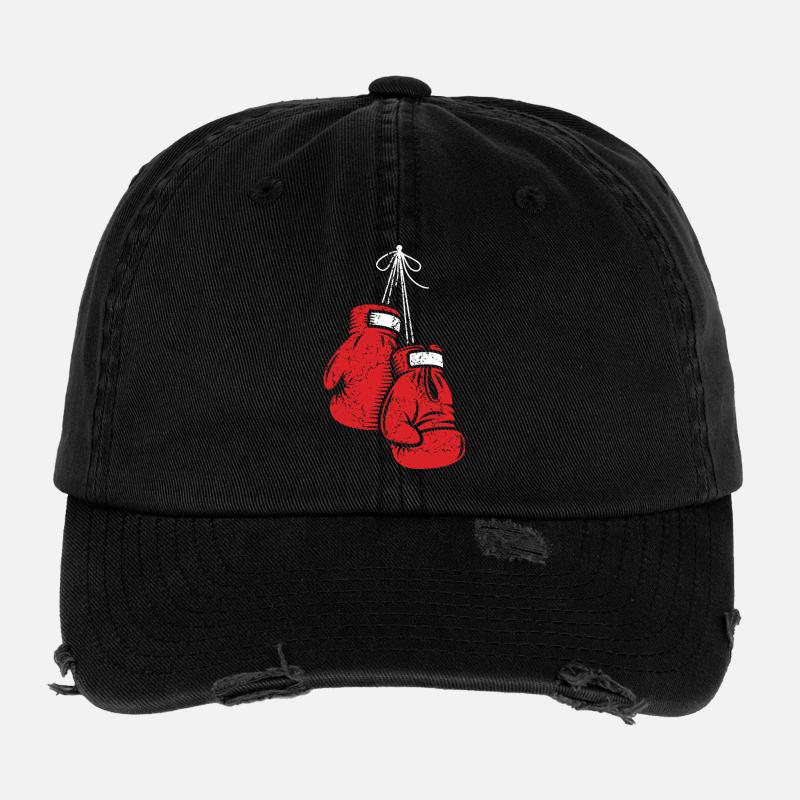 Vintage Boxhandschuhe Design  Flexfit Vintage Destroyed Cap