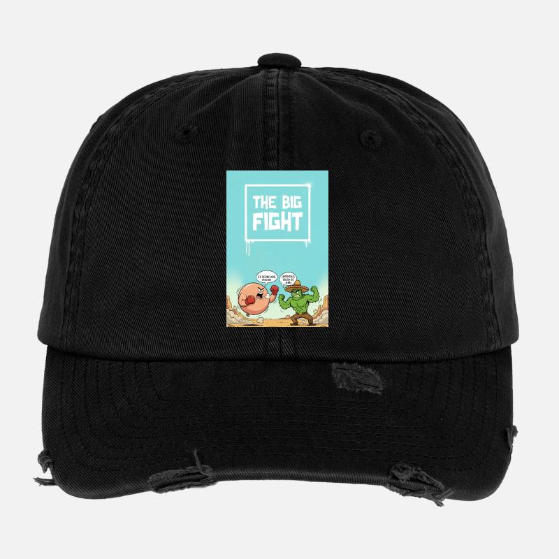 Le grand combat Casquette vintage effet usé Flexfit