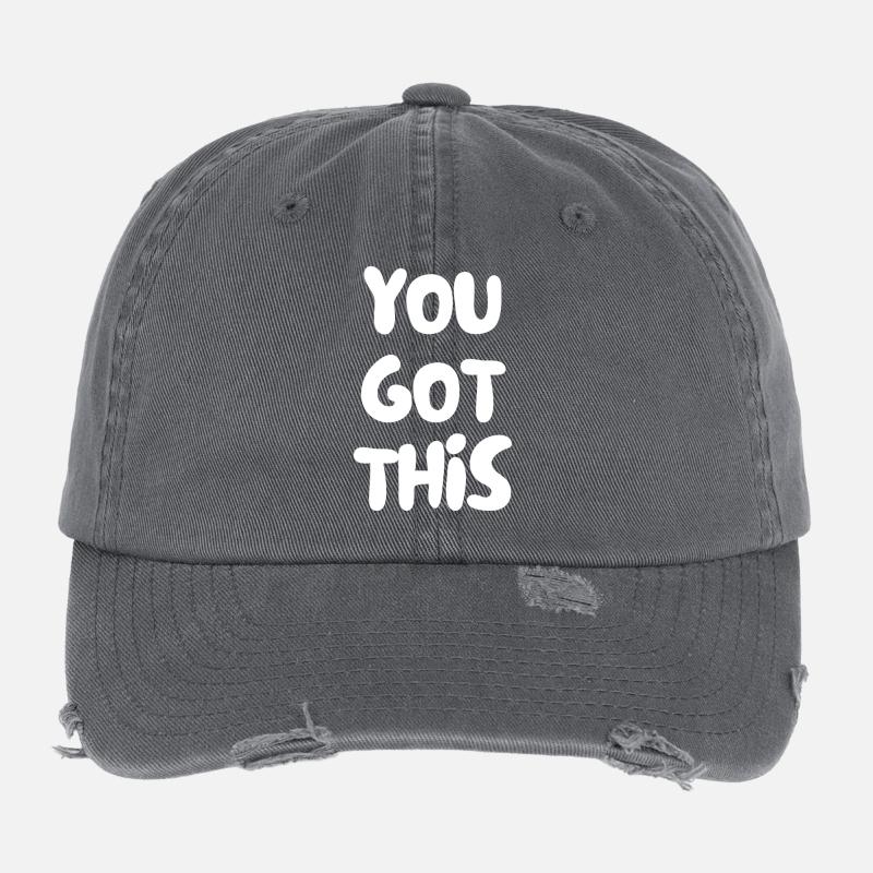 Vous avez compris Casquette vintage effet usé Flexfit