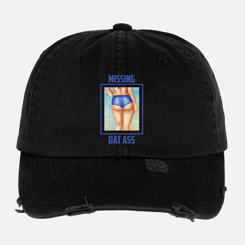Ich Vermisse diesen Sexy Hintern Flexfit Vintage Destroyed Cap