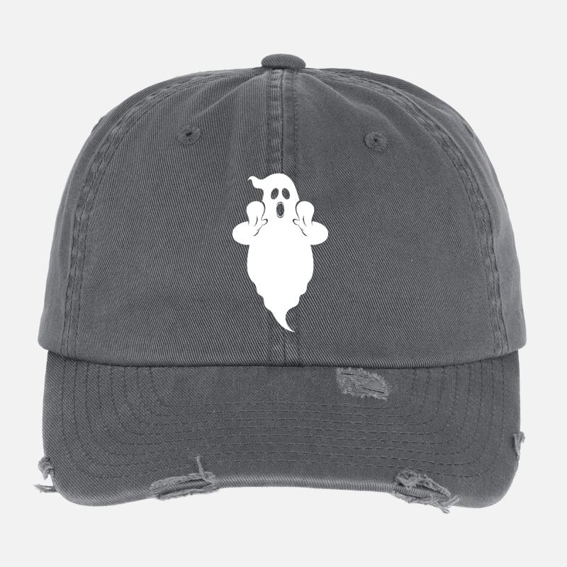 Fantôme Boo Casquette vintage effet usé Flexfit