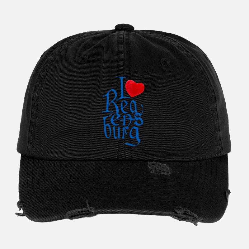 J’adore Ratisbonne ! Casquette vintage effet usé Flexfit