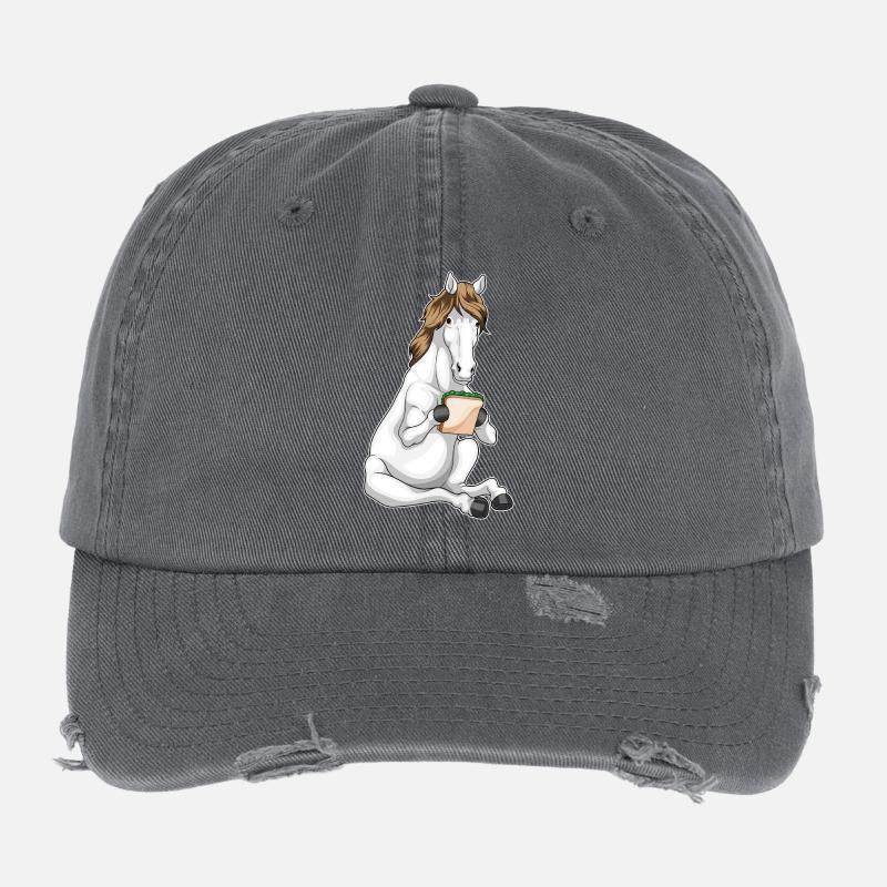 Pferd Sandwich Flexfit Vintage Destroyed Cap
