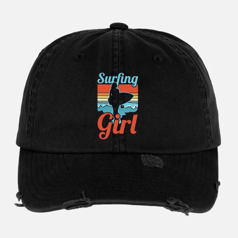 Surfeur Casquette vintage effet usé Flexfit