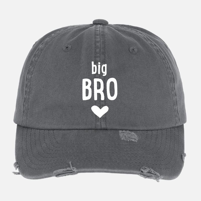 Big Bro Flexfit Vintage Destroyed Cap
