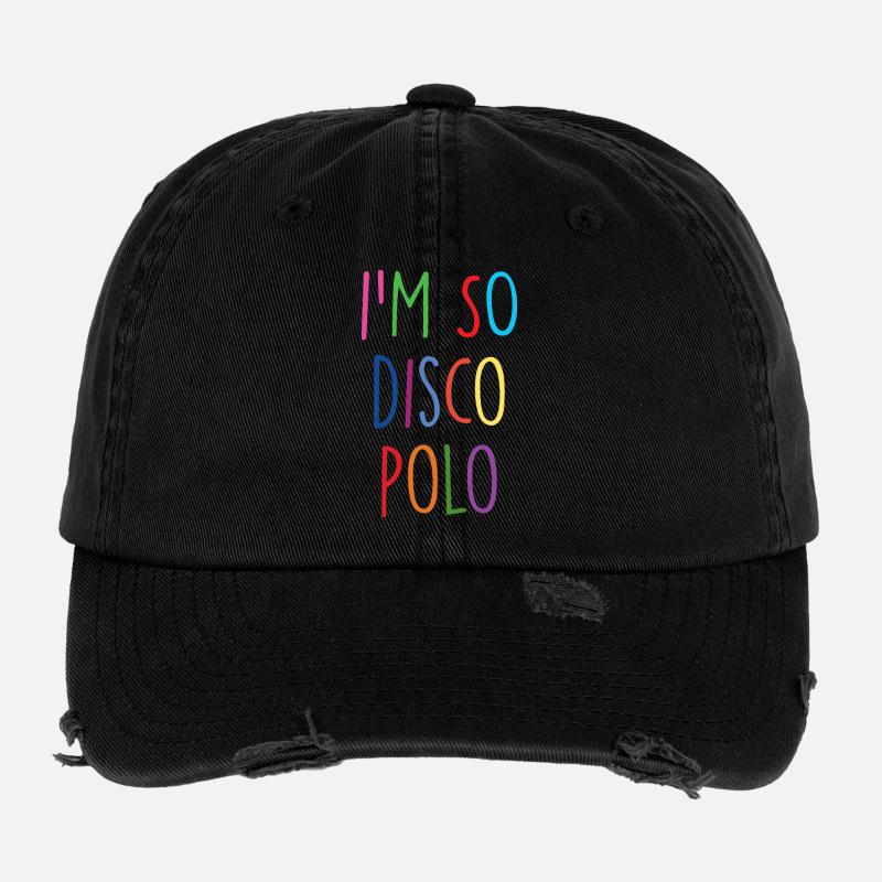 Disco Polo Flexfit Vintage Destroyed Cap