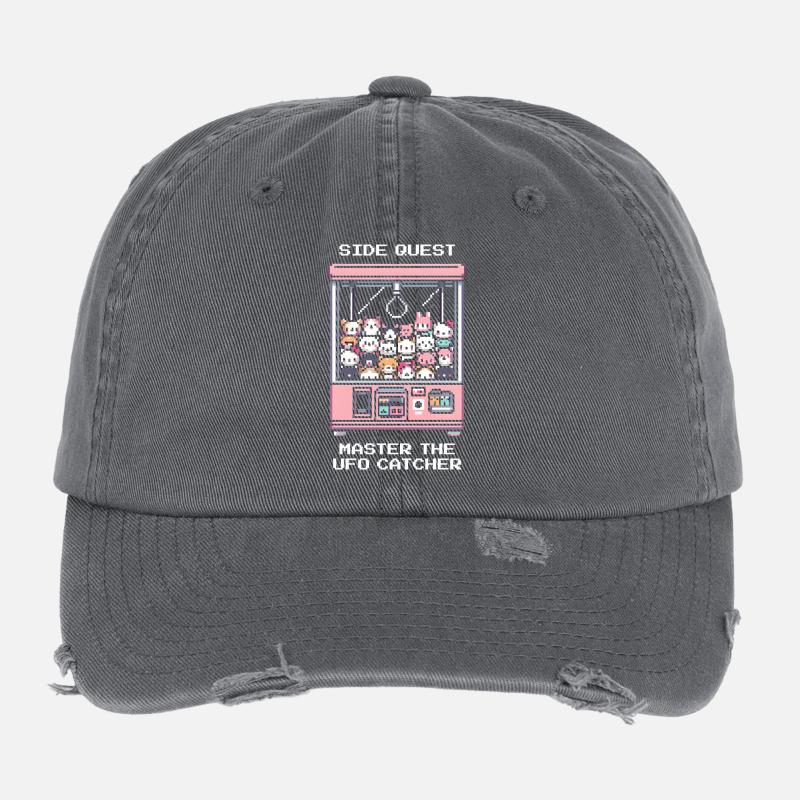 Nebenquest: UFO-Catcher meistern | Arcade Japan Flexfit Vintage Destroyed Cap