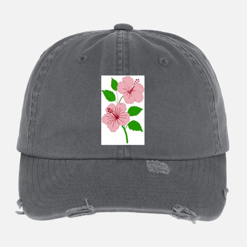 Hibiskus Flexfit Vintage Destroyed Cap