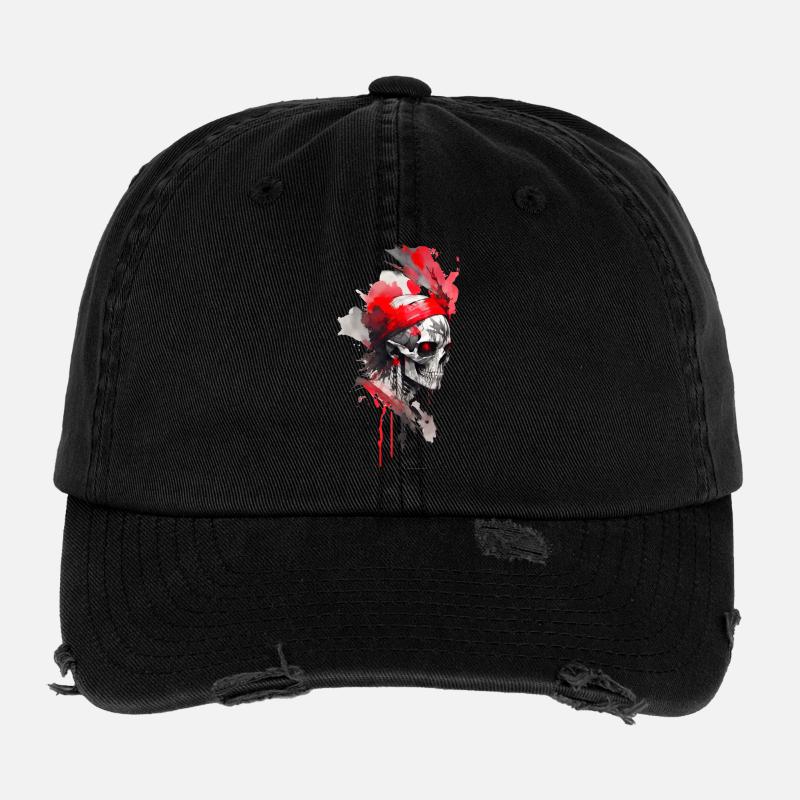 Dämon Flexfit Vintage Destroyed Cap