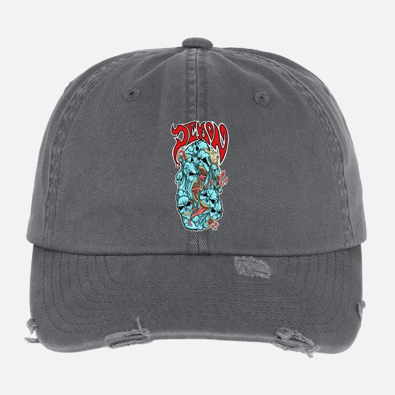 Dämonen Flexfit Vintage Destroyed Cap