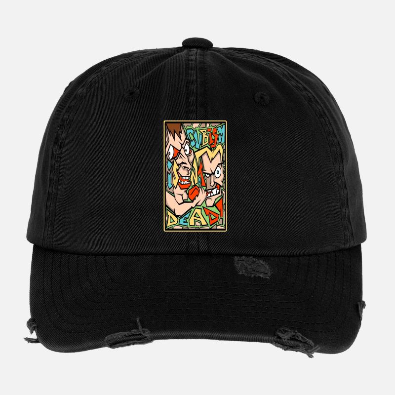 Kubismus Flexfit Vintage Destroyed Cap