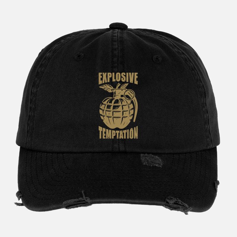 Explosive Versuchung Flexfit Vintage Destroyed Cap
