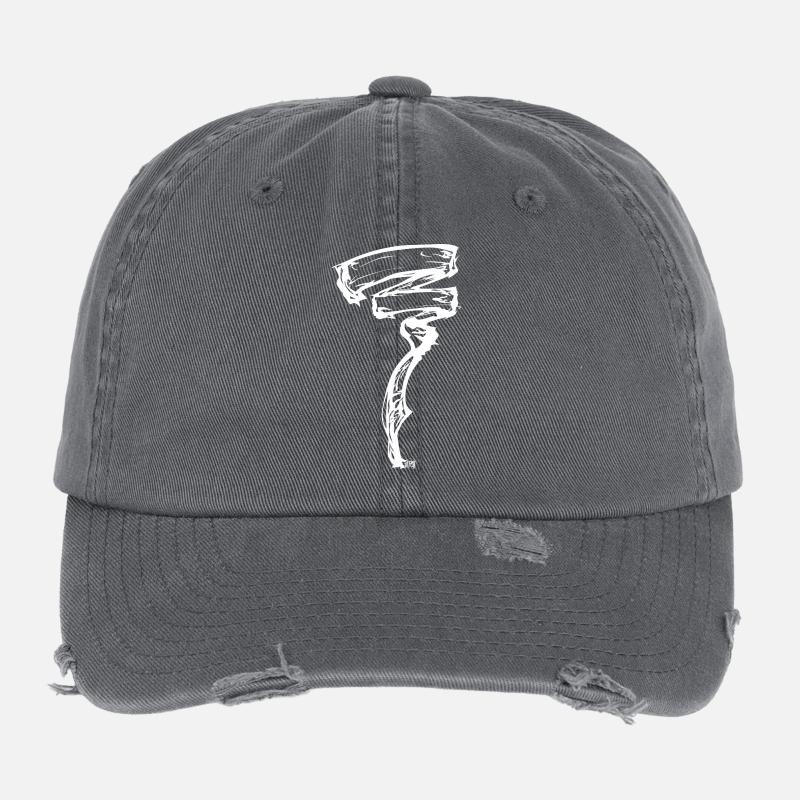Vent énergique Casquette vintage effet usé Flexfit