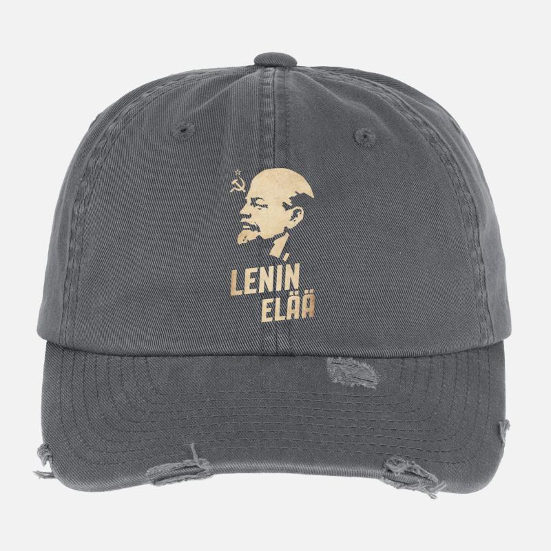 Lenin lebt Flexfit Vintage Destroyed Cap