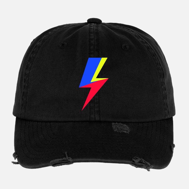TriColor Beam Flexfit Vintage Destroyed Cap