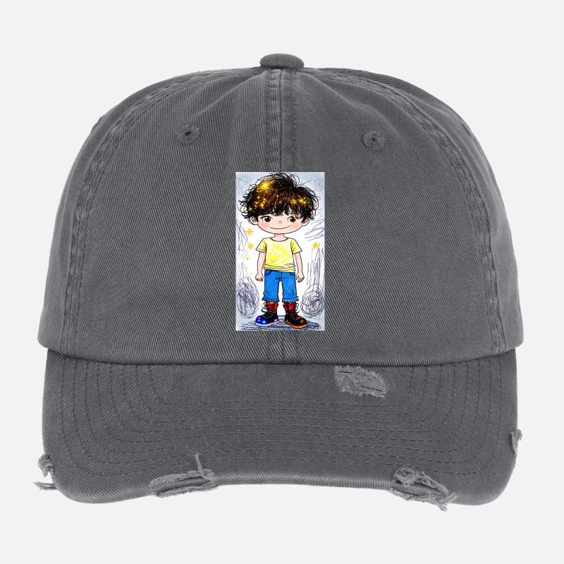 Petit aventurier (Stardust) Casquette vintage effet usé Flexfit