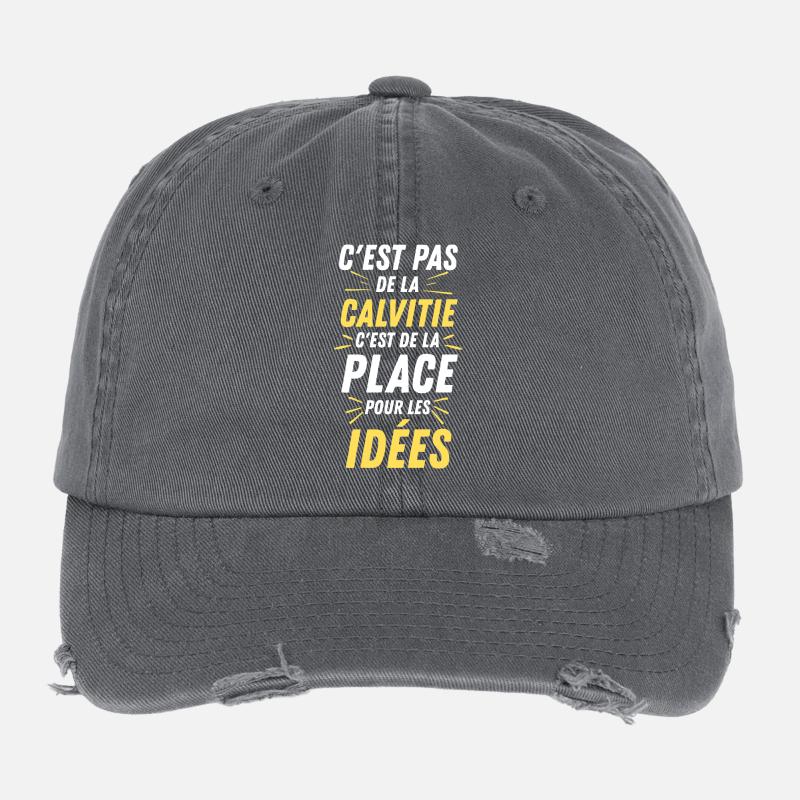 Calvitie? Place pour les idées Casquette vintage effet usé Flexfit