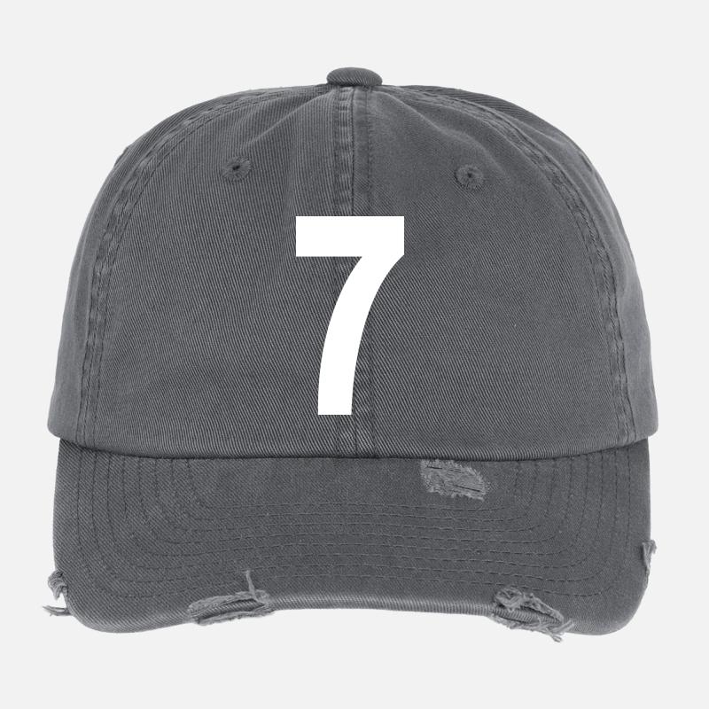 7 Nummern Flexfit Vintage Destroyed Cap