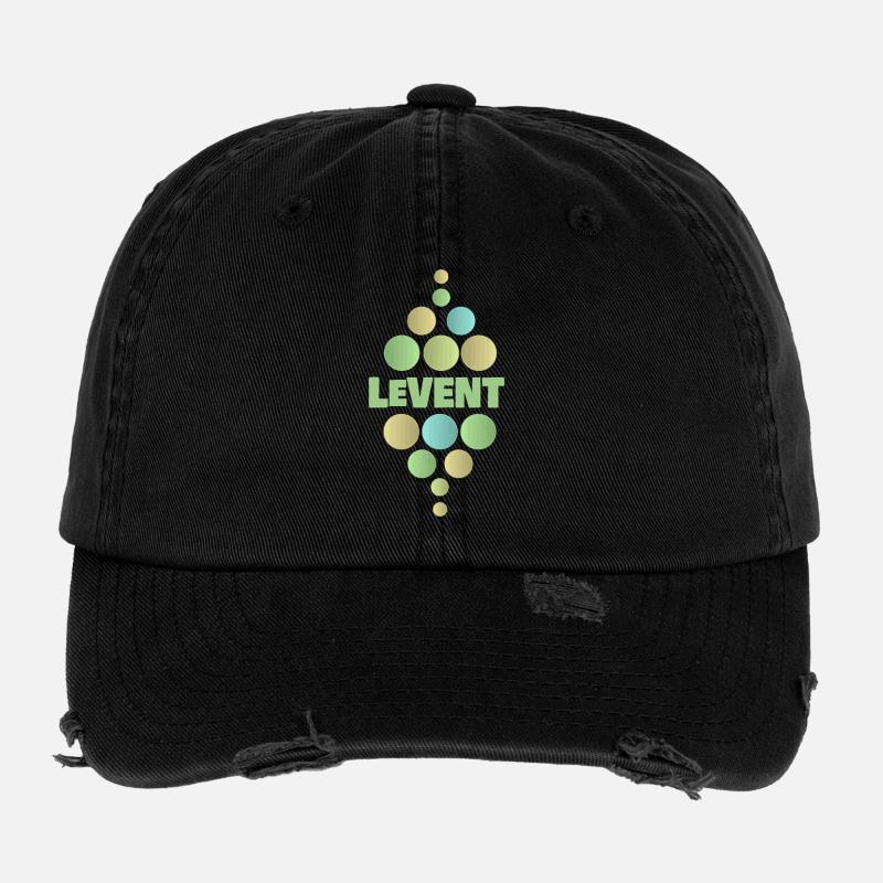Pyramide Pastel Doten LEVENT Casquette vintage effet usé Flexfit