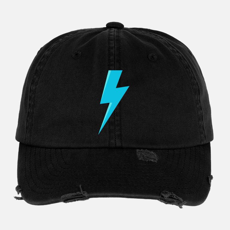 Blue Lightning Flexfit Vintage Destroyed Cap