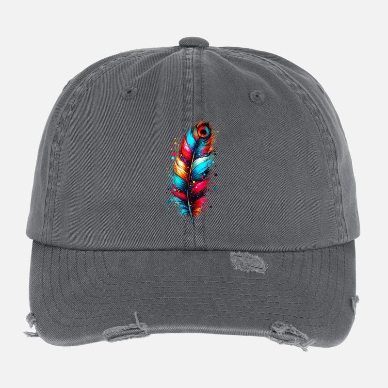 Feather Flexfit Vintage Destroyed Cap
