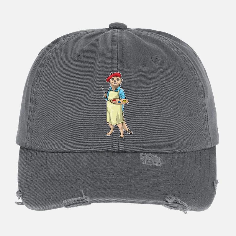 Erdmännchen Flexfit Vintage Destroyed Cap
