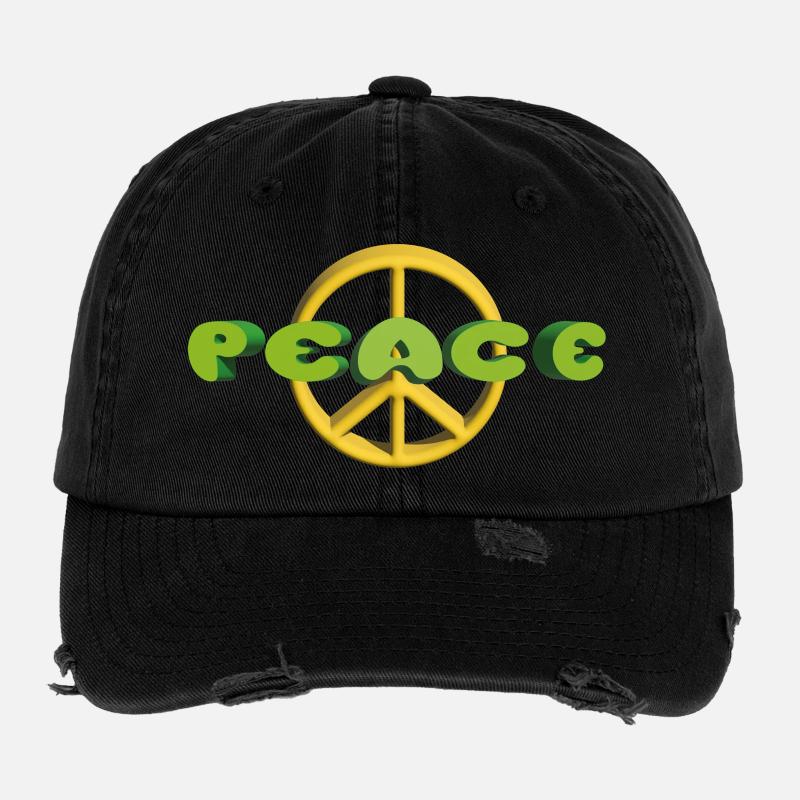 Friede, Freude, Eierkuchen Flexfit Vintage Destroyed Cap