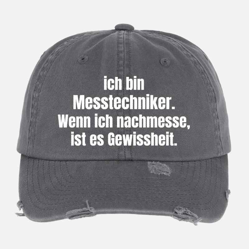 Je suis technicien en métrologie. Certainité lors de la reprise des mesures Casquette vintage effet usé Flexfit