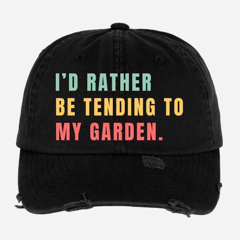 Gardening Flexfit Vintage Destroyed Cap
