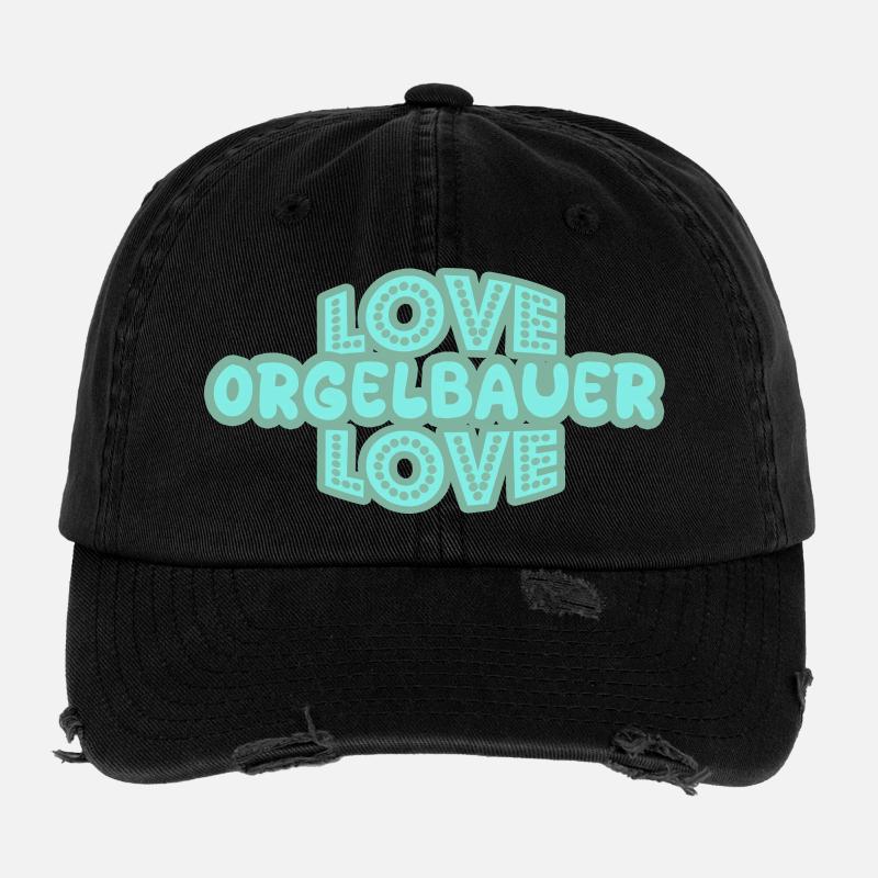 Organ builder as a vocation Flexfit Vintage Destroyed Cap