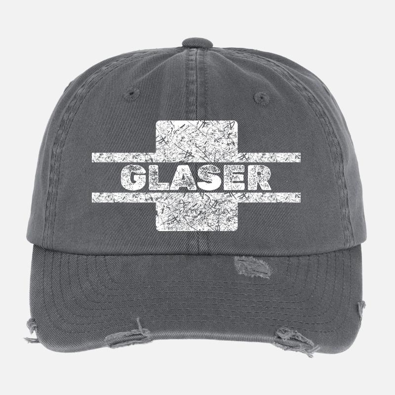 Glasses as a vocation Flexfit Vintage Destroyed Cap