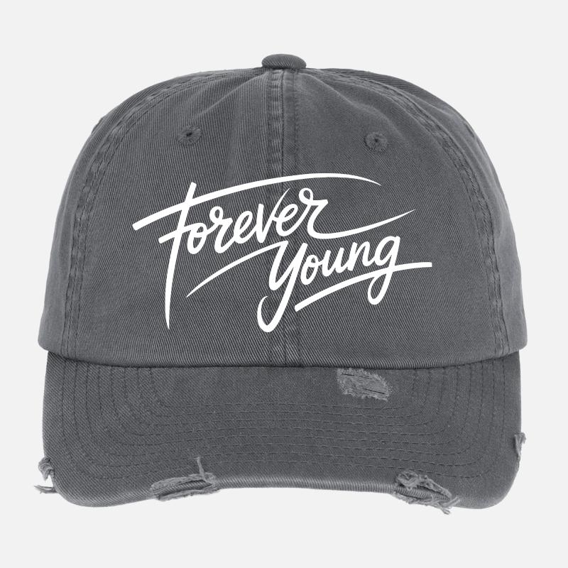 Éternellement jeune Casquette vintage effet usé Flexfit